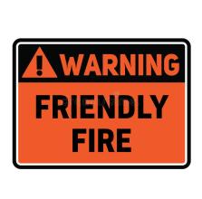 warning-friendly-fire-sign-fictitious-realistically-looking-142132894